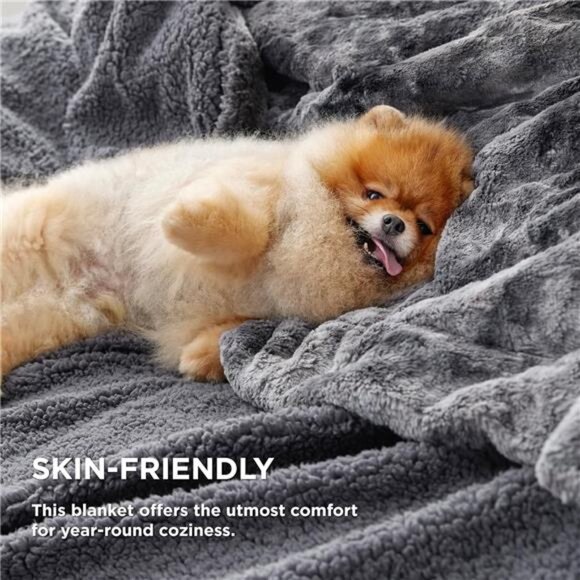 Tie Dye Throw Blanket Sherpa Fleece Plush Cozy Warm Blanket - Picture 2 of 7